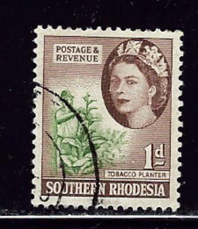 Southern Rhodesia 82 Used 1953 Tobacco Planter