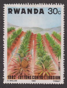 Rwanda 1141 Pineapple Field 1983