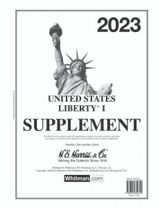 H E Harris Liberty 1 2023 Stamp Album Supplement ( HE HARRIS LIBERTY I 2023 )