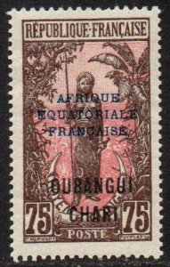 Ubangi-Shari Sc #61 Mint Hinged