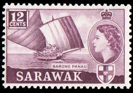 Sarawak Scott 200 Unused with hinge remnant.