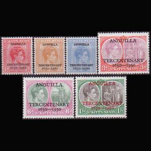 ST.KITTS-NEVIS 1950 - Scott# 99-104 Settlement Set of 6 NH