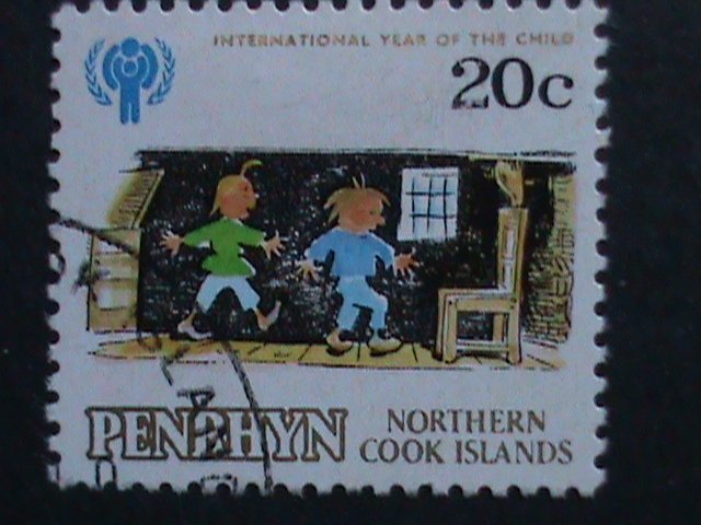 PENRHYN-​COOK ISLANDS 1979 MAX & MORITZ, ICY  USED -VF WE SHIP TO WORLD WIDE