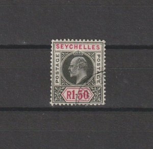 SEYCHELLES 1906 SG 69 USED Cat £65