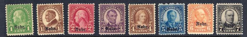 U.S. 669-679 (No 677) MNH FVF+ SCV$470.50 Short Set 