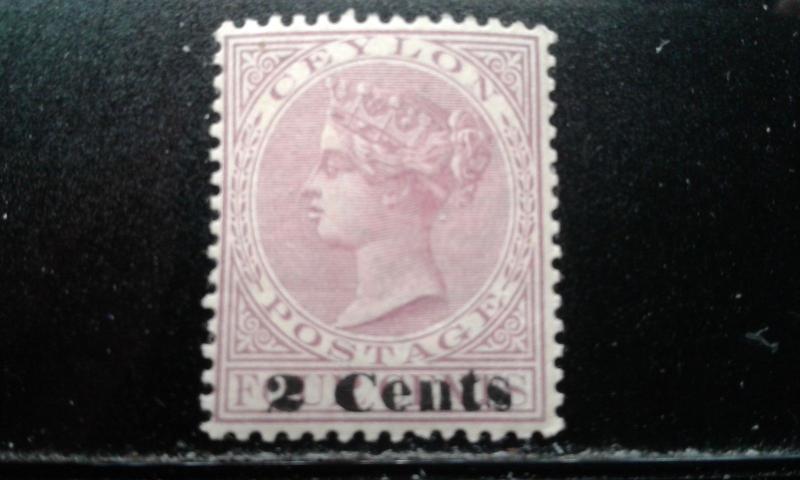  Ceylon #151D unused part gum e191.3134