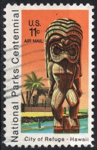 SC#C84 11¢ National Parks: City of Refuge, Hawaii Single (1972) Used