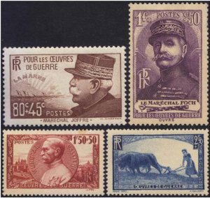 Scott #B97-100 War Charites MNH