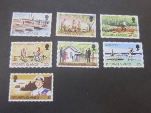 Pitcairn Island 1977 165-168,70-72 MNH