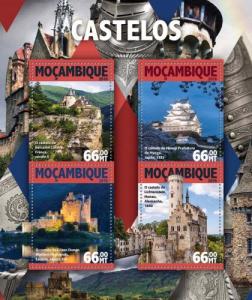 MOZAMBIQUE 2016 SHEET CASTLES