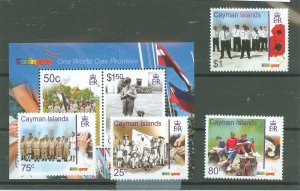 Cayman Islands #994-98  Single (Complete Set)