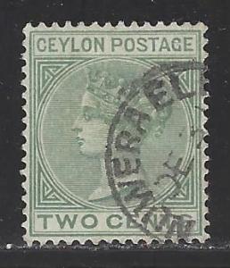 Ceylon Scott # 86, used
