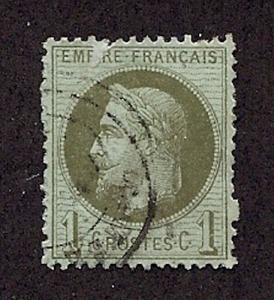 France-1863-70-SC 29-Used-Emperor Napoleon III