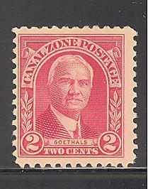 Canal Zone Sc # 106 mint hinged (DT)