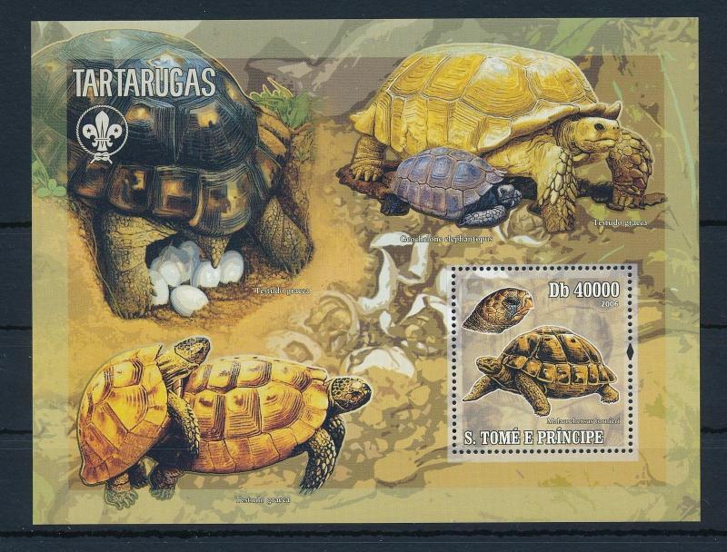 [34983] Sao Tome & Principe 2006 Reptiles Turtles Eggs MNH Sheet