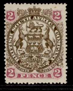 RHODESIA QV SG68, 2d brown and mauve, M MINT. Cat £28.