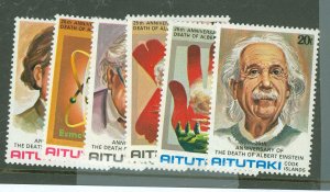 Aitutaki #186-191 Mint (NH) Single (Complete Set)