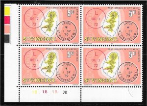 ST.Vincent #552 5c    Layou   (MNH) CV$1.50