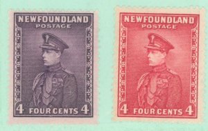 Newfoundland #188-189 Unused Single