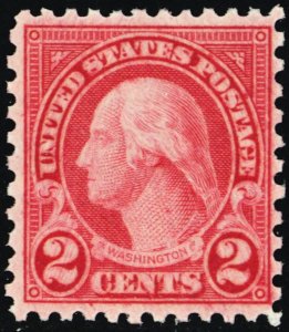 579, Mint FVF NH 2¢ P.O. FRESH Stamp CV $140 * Stuart Katz