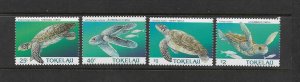 TURTLES - TOKELAU #217-20  MNH