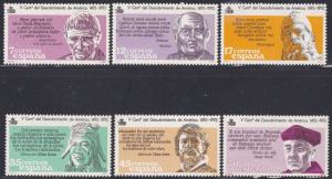 Spain #2491-96 F-VF Mint NH ** Discovery of America