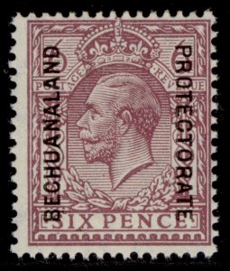 BECHUANALAND PROTECTORATE GV SG97, 6d purple, NH MINT. Cat £50.