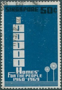 Singapore 1969 SG120 50c Homes for the People FU