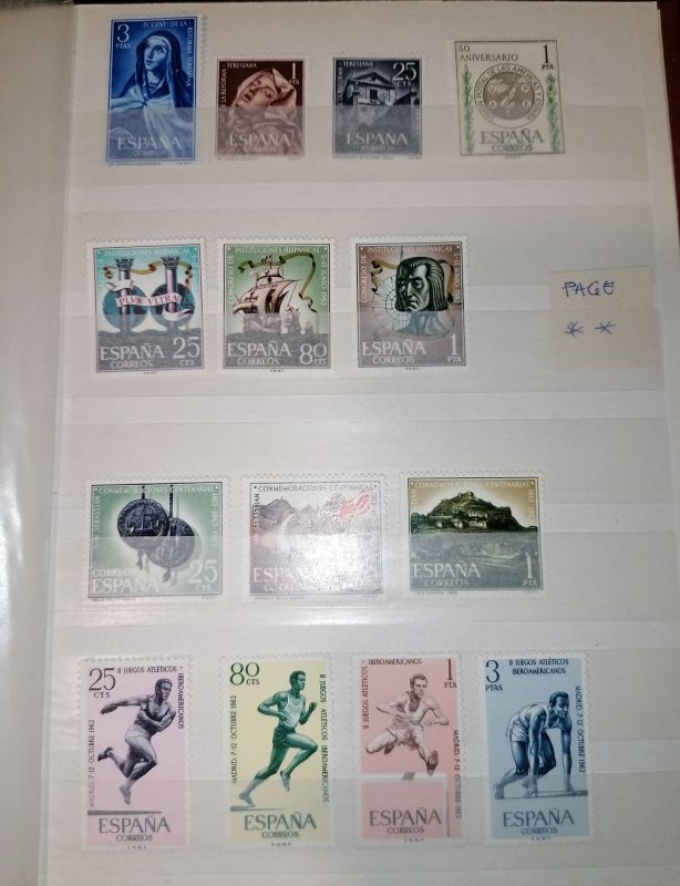 Spain colection classical to modern, many mint