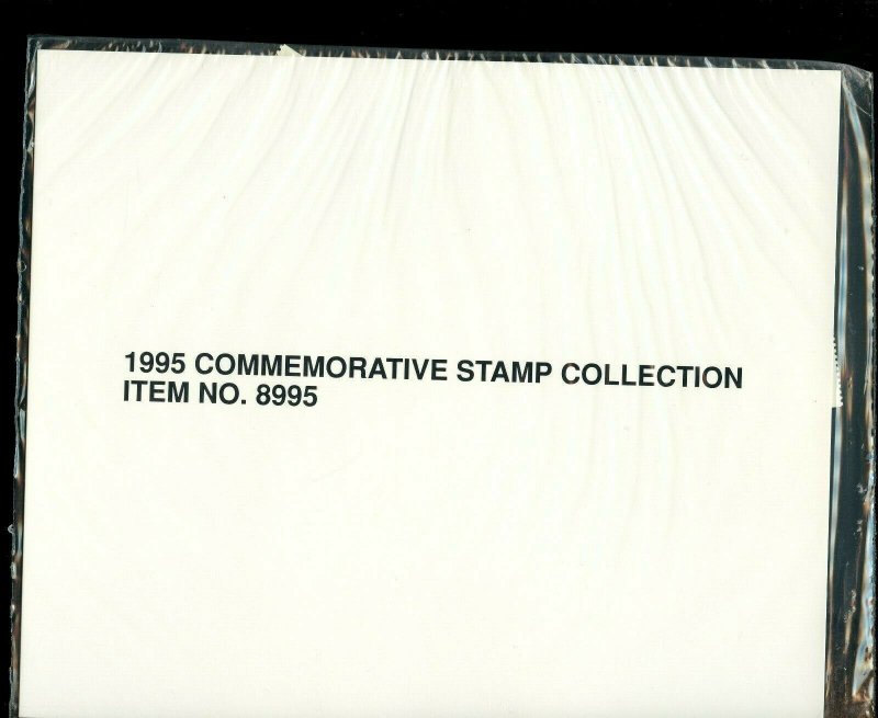 US 1995 Commemorative Year Set,  Stamps and Mounts Included, FREEshipping US&CDA