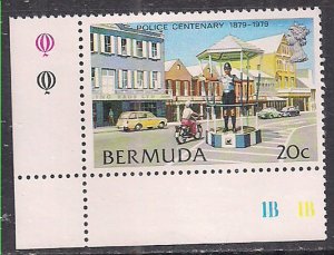 Bermuda 1979 QE2 20ct Police Service Traffic Control Umm SG 410 ( K1031 )