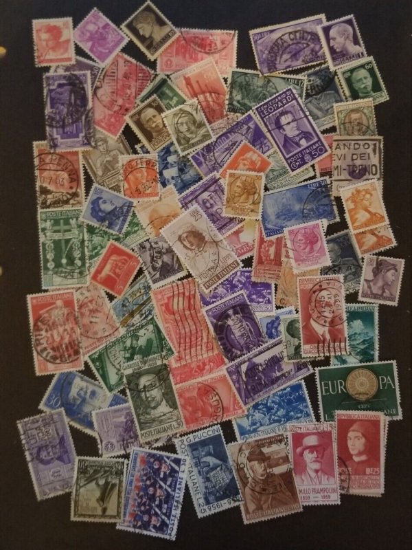 ITALY Vintage Used Stamp Lot T1811