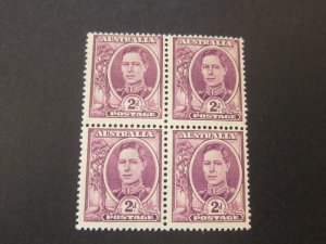 Australia 1944 Sc 193 BLK(4) MNH 