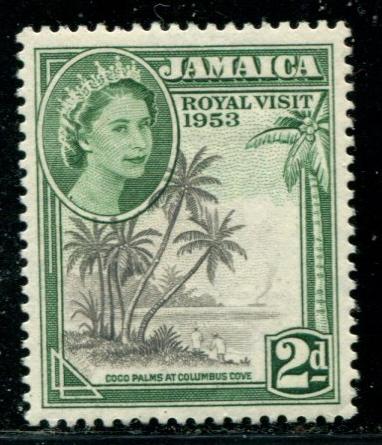 Jamaica  154 Mint OG 1963 Royal Visit