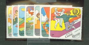 Guinea-Bissau #680-686  Single (Complete Set) (Sports)