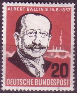 *Germany Steanship Owner Albert Ballin Sc 769 MNH