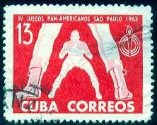 Boxing, 4th Pan American Games San Paulo, 1963, Cuba SC#784