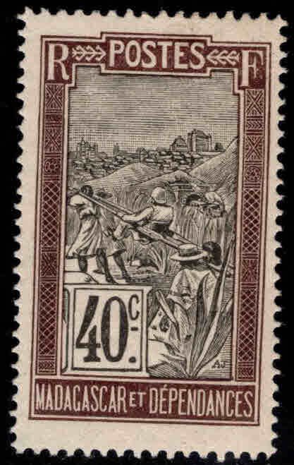 Madagascar Scott 98 MH* stamp