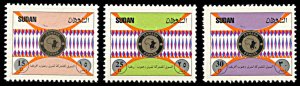 Sudan 484-486, MNH, East and South Africa Common Market