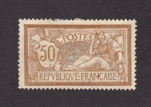 France stamp #123, MH NG, possibly gray paper (much more valuable)  CV $100.00