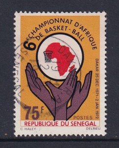 Senegal   #356   used   1971  Basketball  75fr