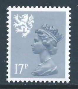 Great Britain-Scotland #SMH30a NH 17p Queen Elizabeth - Type I