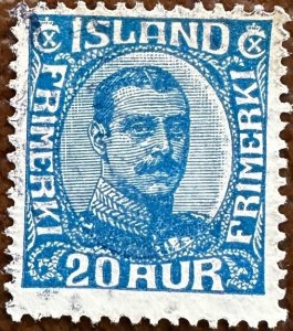 Iceland 1920-22 Sc.118 Used