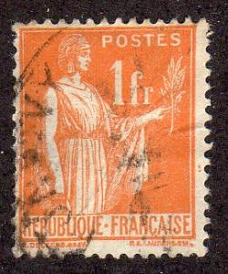 France 277  Used-H  Peace With Olive Branch