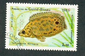 Guinea Bissau 500 Fish used  single