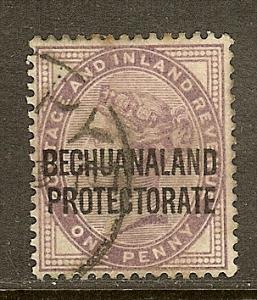 Bechuanaland Prot, Scott #70, 1p QV Overprint, Used
