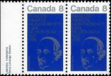 CANADA   #611 MNH PAIR (2)