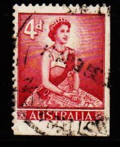 Australia - #318a Queen Elizabeth Booklet Single - Used