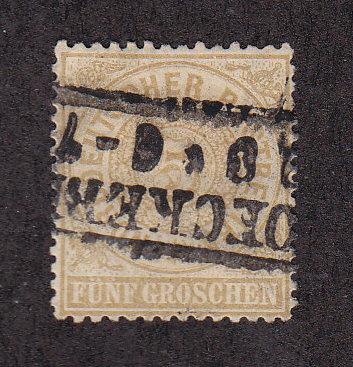 North German Confederation Scott #18 Used