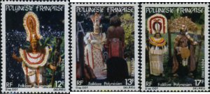 300423 MNH POLINESIA FRANCESA 1982 FOLCLORE